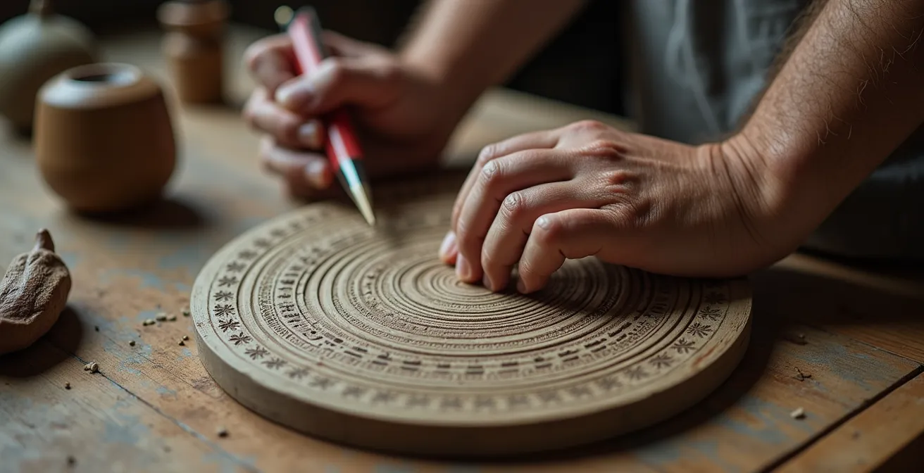 Junge Menschen dokumentieren traditionelle Handwerkstechniken mit modernen Medien