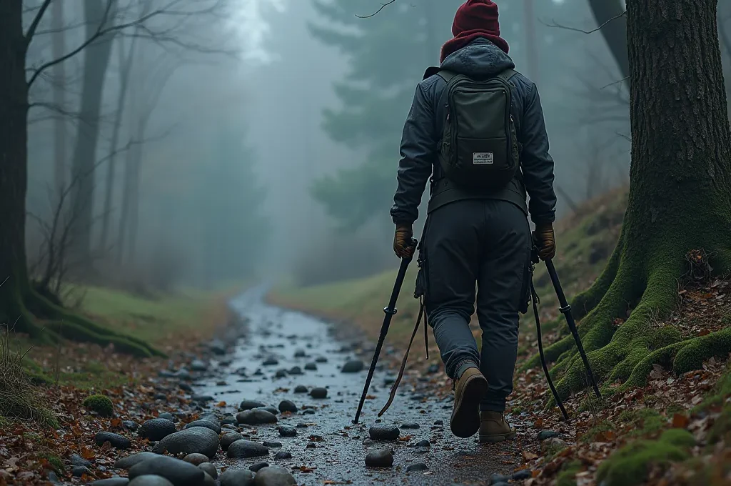 Nahaufnahme einer Person mit VR-Brille, deren Handbewegungen im Raum sichtbar sind
